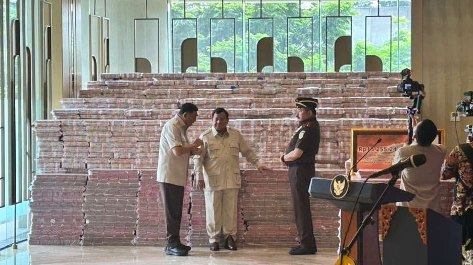 Presiden Prabowo Menyaksikan Pengembalian Rp13 Triliun dari Kasus Korupsi CPO